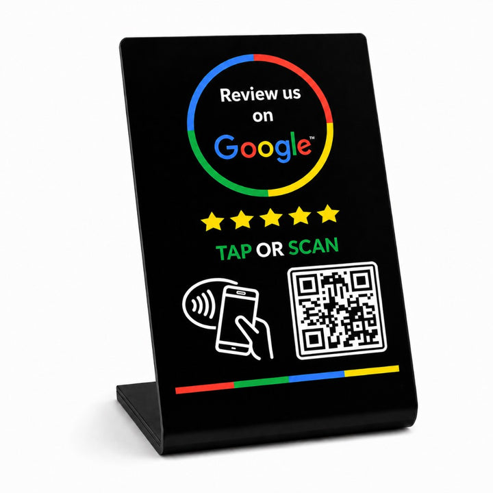 Google Review Stand